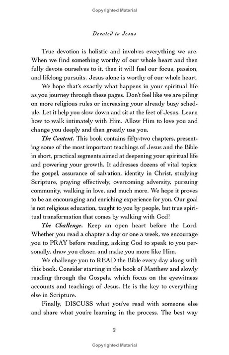 Devoted to Jesus Inside Look