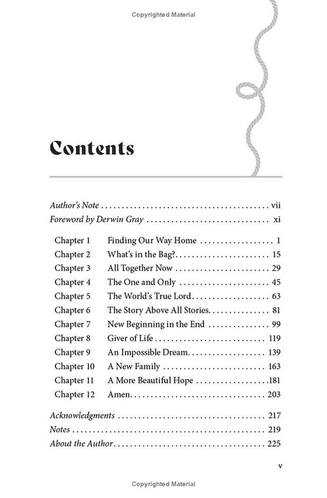What's a Christian, Anyway? Table of Contents