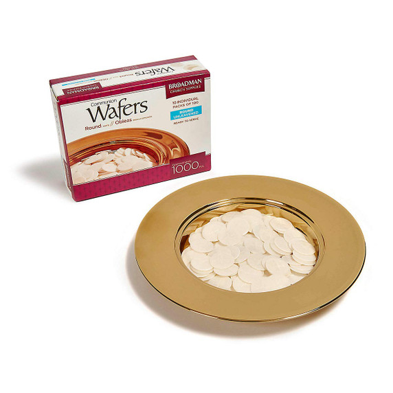 Communion Wafers - Round White (1,000 Pieces) Communion Wafers - Round White (1,000 Pieces)