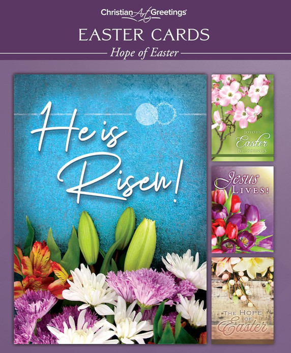 Hope of Easter - Boxed Cards - Easter - Assort - KJV Hope of Easter - Boxed Cards - Easter - Assort - KJV