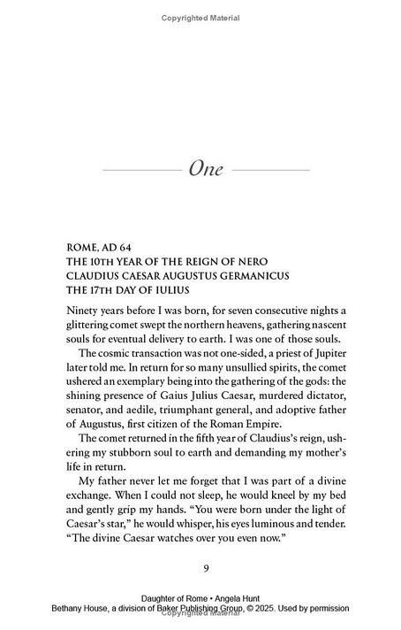 The Daughter of Rome Chapter 1