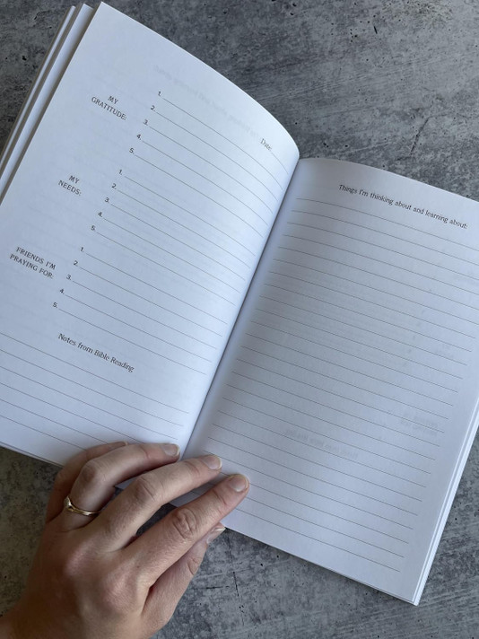 Sit and Savor Journal Inside Look