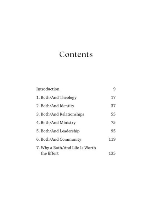 Both/And Ministry: Living and Leading Like Jesus Both/And Ministry: Living and Leading Like Jesus