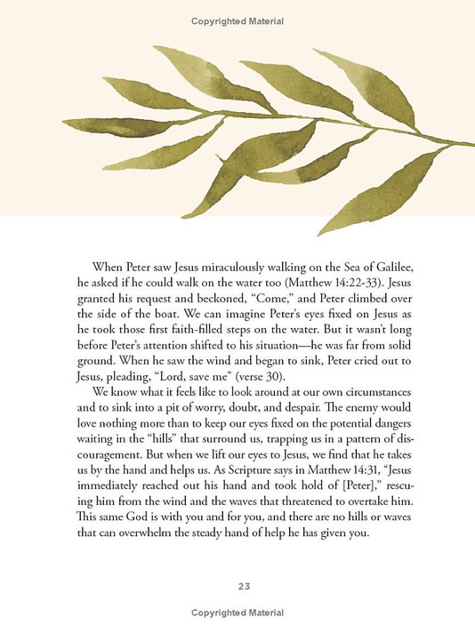 Lift Your Eyes Inside Look