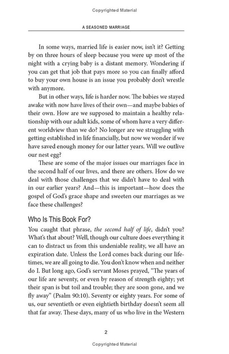 A Seasoned Marriage Inside Look