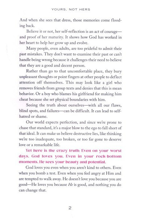 Yours, Not Hers Inside Look