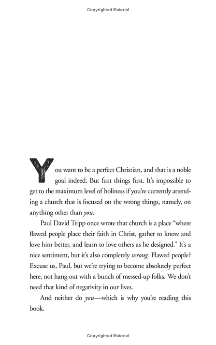 How to Be a Perfect Christian Chapter 1