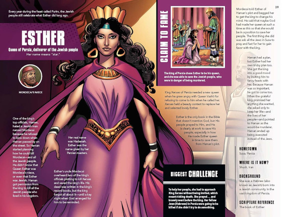 The Action Bible: Heroes and Villains Inside Look