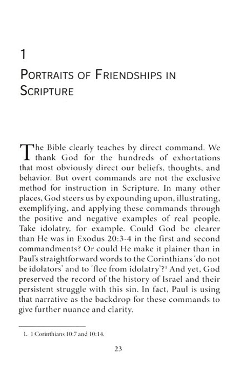 Pastoral Friendship Chapter 1