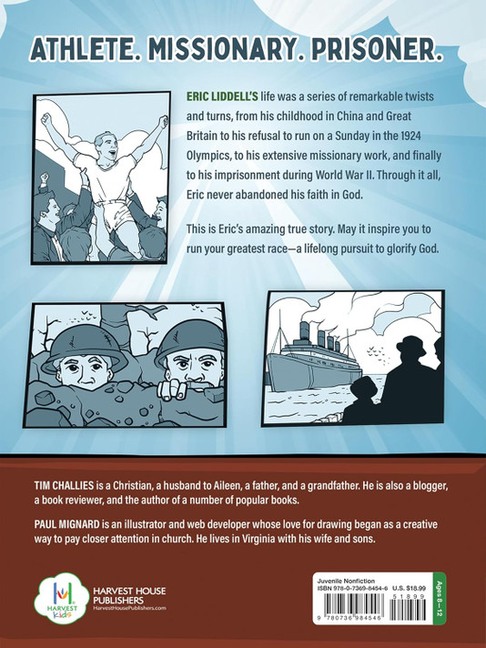 Eric's Greatest Race Back Cover