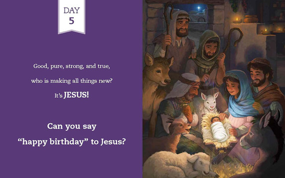 My First Advent Storybook Front Cover