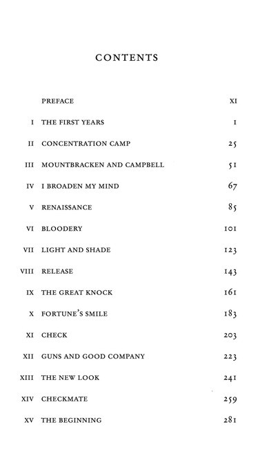 Surprised by Joy Table of Contents