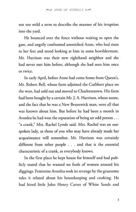 Anne of Avonlea Inside Look