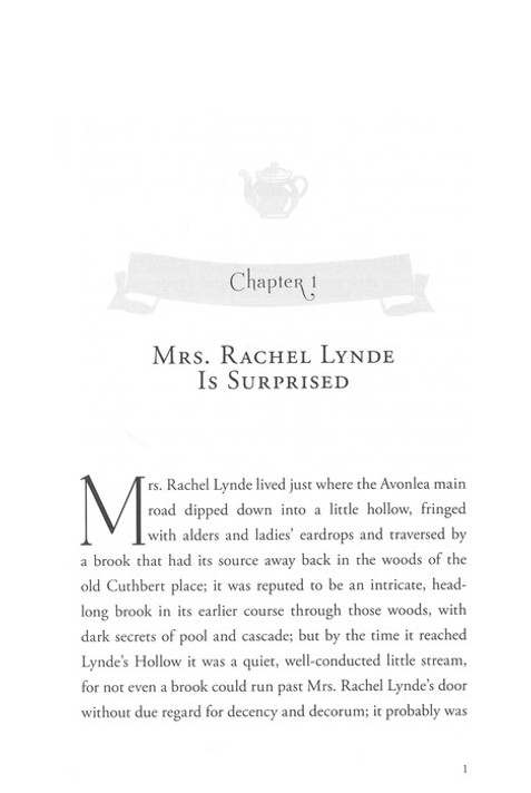 Anne of Green Gables Inside Look