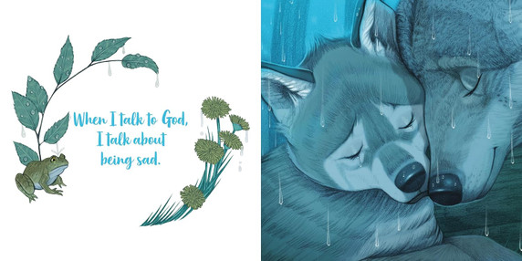 When I Talk to God, I Talk about Feelings Inside Look