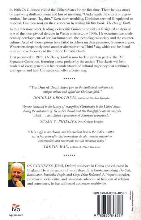 The Dust of Death Back Cover