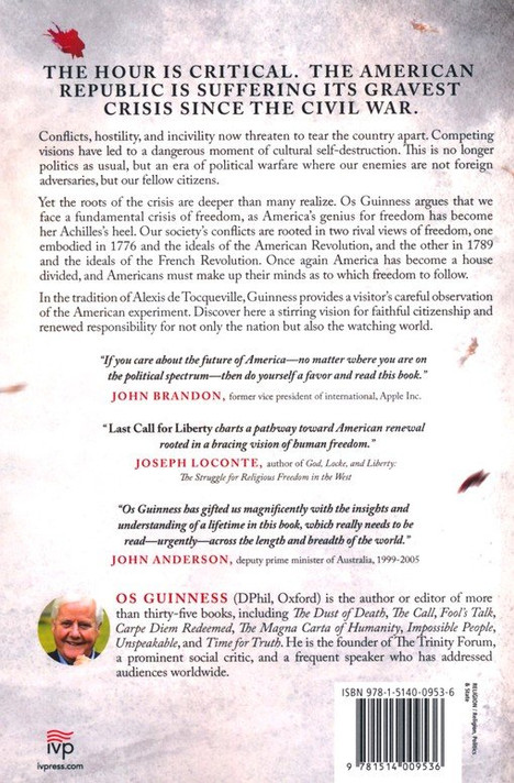 Last Call for Liberty Back Cover