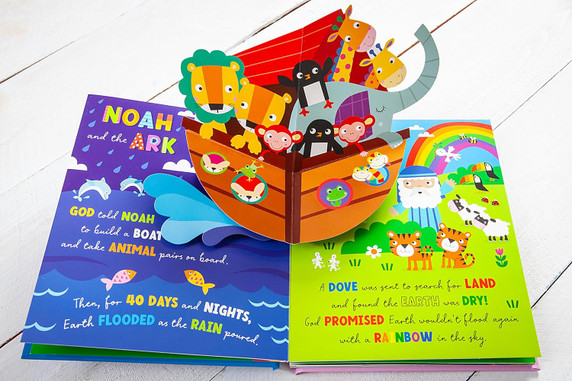 Pop-Up Bible Stories Inside Look