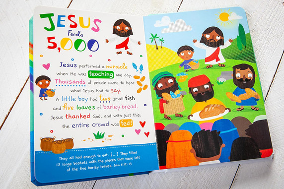 My First Toddler Bible Inside Look