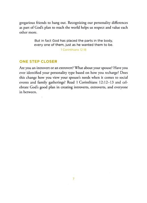 Moments with God for Couples Inside Look