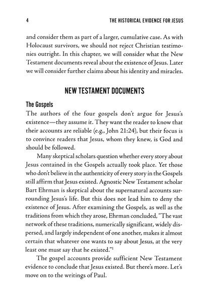 Evidence for Jesus Inside Look