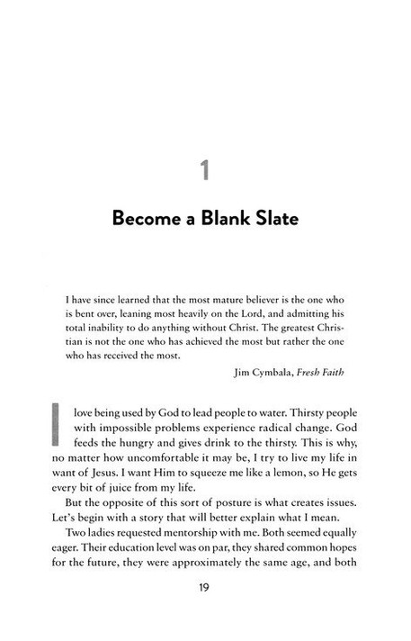 Take Every Thought Captive Chapter 1