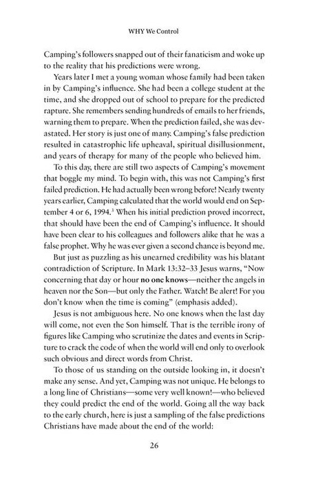 The Cost of Control Inside Look