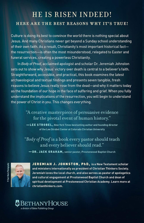 Body of Proof Back Cover