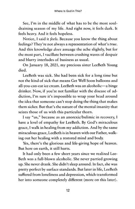 Where Is God in This? Inside Look