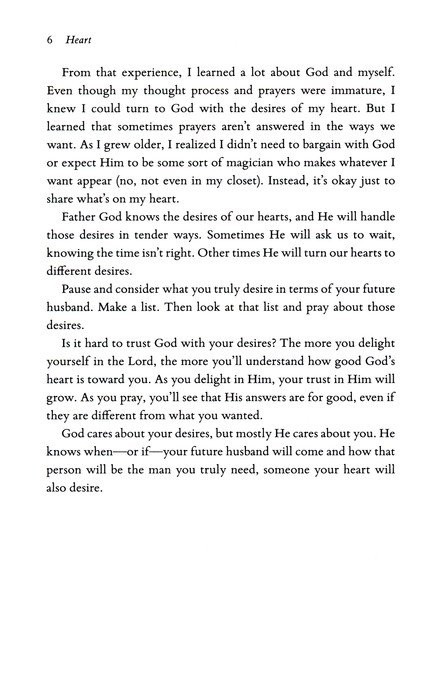 Before You Meet Your Future Husband Inside look