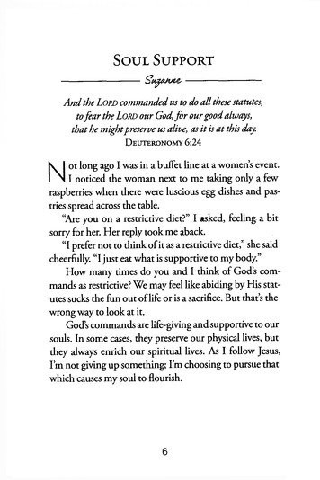 KJV Devotional for Women Inside Look