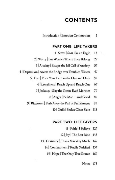 How to Deal with How You Feel Table of Contents