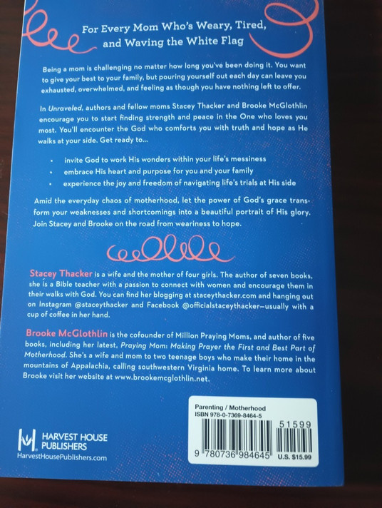 Unraveled Back Cover