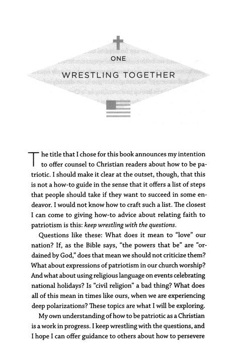 How to Be a Patriotic Christian Chapter 1