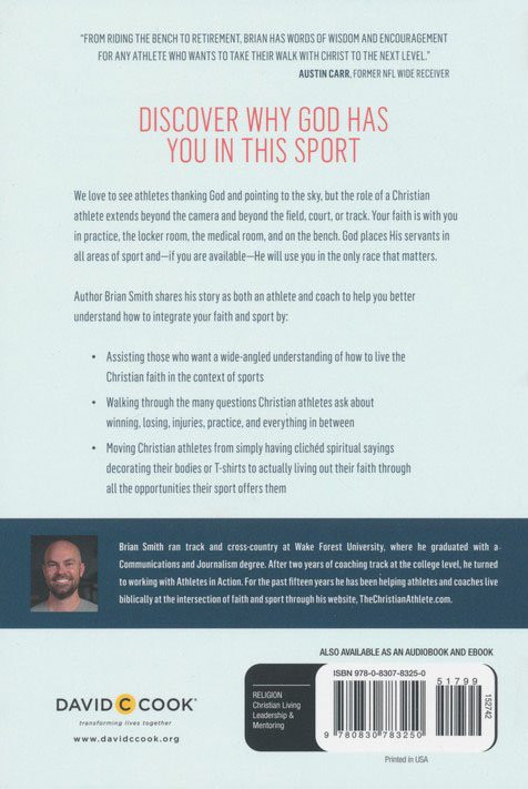 The Christian Athlete Back Cover