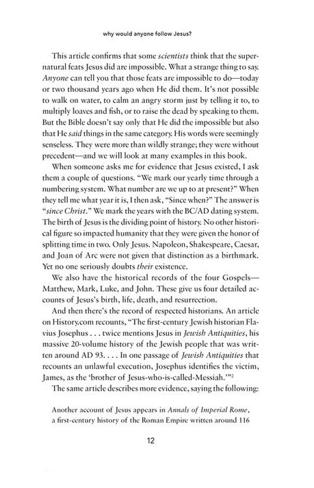 Why Would Anyone Follow Jesus? Inside Look