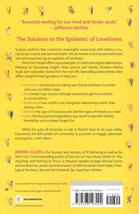 Find Your People Back Cover