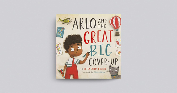 Arlo and the Great Big Cover-Up Front Cover