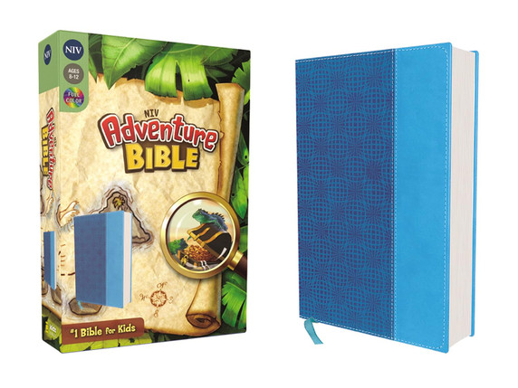 Adventure Bible, NIV Blue Front Cover and Box