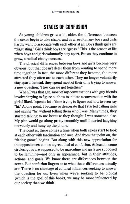 Let the Men Be Men Inside Look