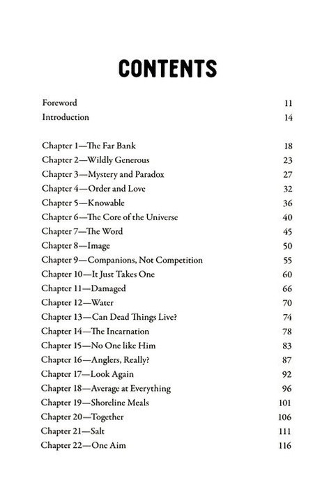 The Far Bank Table of Contents