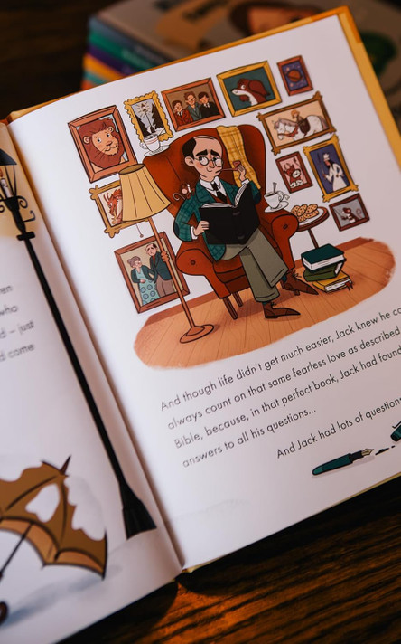 C.S. Lewis: The Boy Who Loved to Ask Big Questions Inside Look