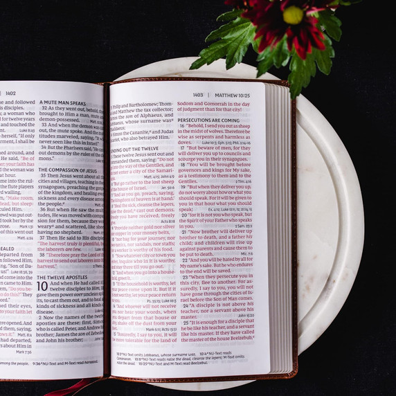 NKJV, End-of-Verse Reference Bible Inside Look