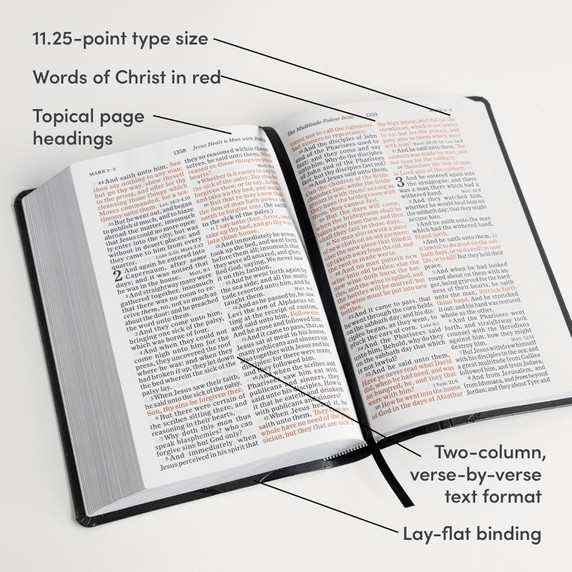KJV Large Print Reference Bible, Crown of Thorns KJV Large Print Reference Bible, Crown of Thorns