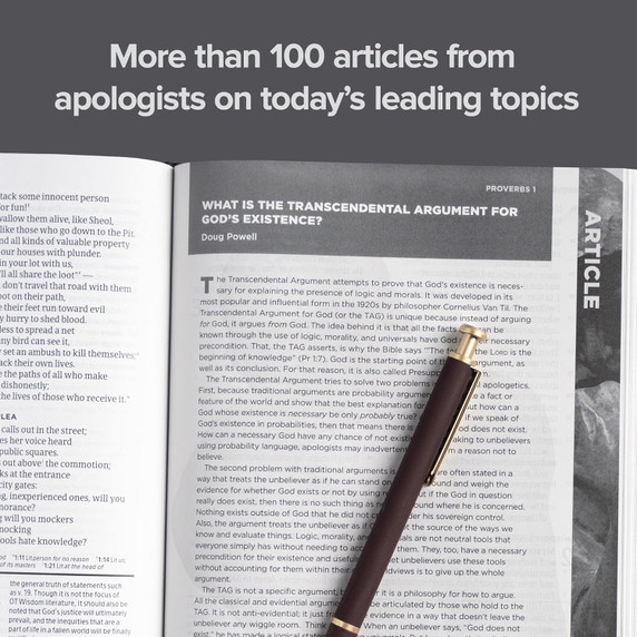 CSB Apologetics Study Bible, Hardcover CSB Apologetics Study Bible, Hardcover