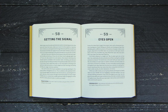Fighting the Good Fight Devotional for Men Inside Look