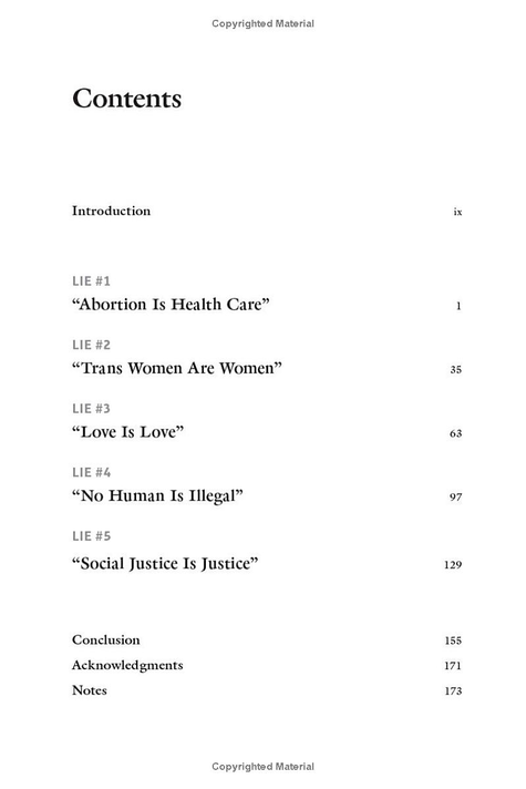 Toxic Empathy Table of Contents
