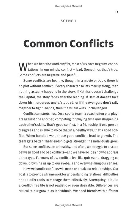 A Teen's Guide to Conflict Chapter 1