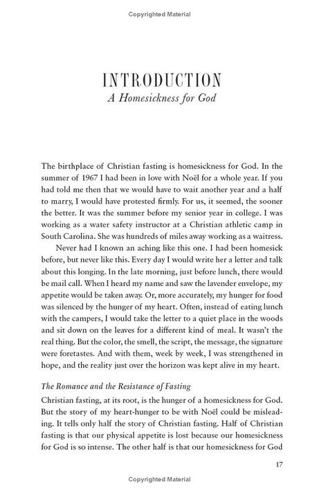 A Hunger for God Introduction