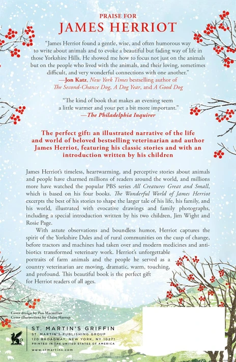 The Wonderful World of James Herriot Back Cover